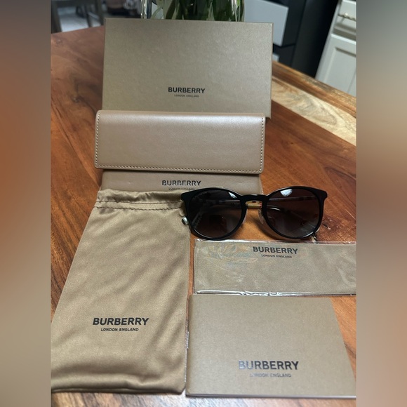 Burberry Accessories - Burberry Black Full Inclusion Luxury Sunglasses